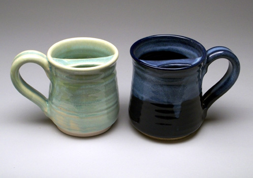 2 mustache mugs