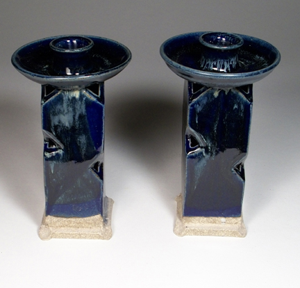 mid-night blue glaze